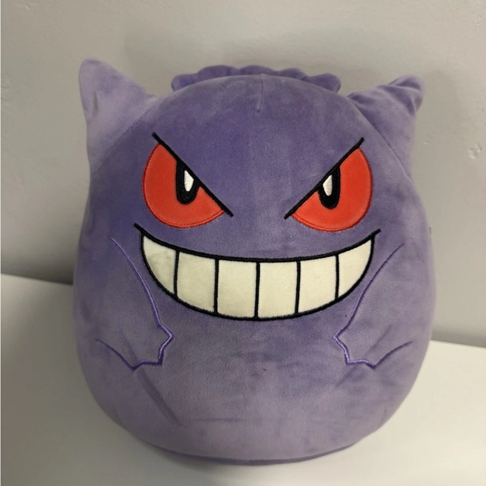 Squishmallows Gengar Pokémon Collab 12”